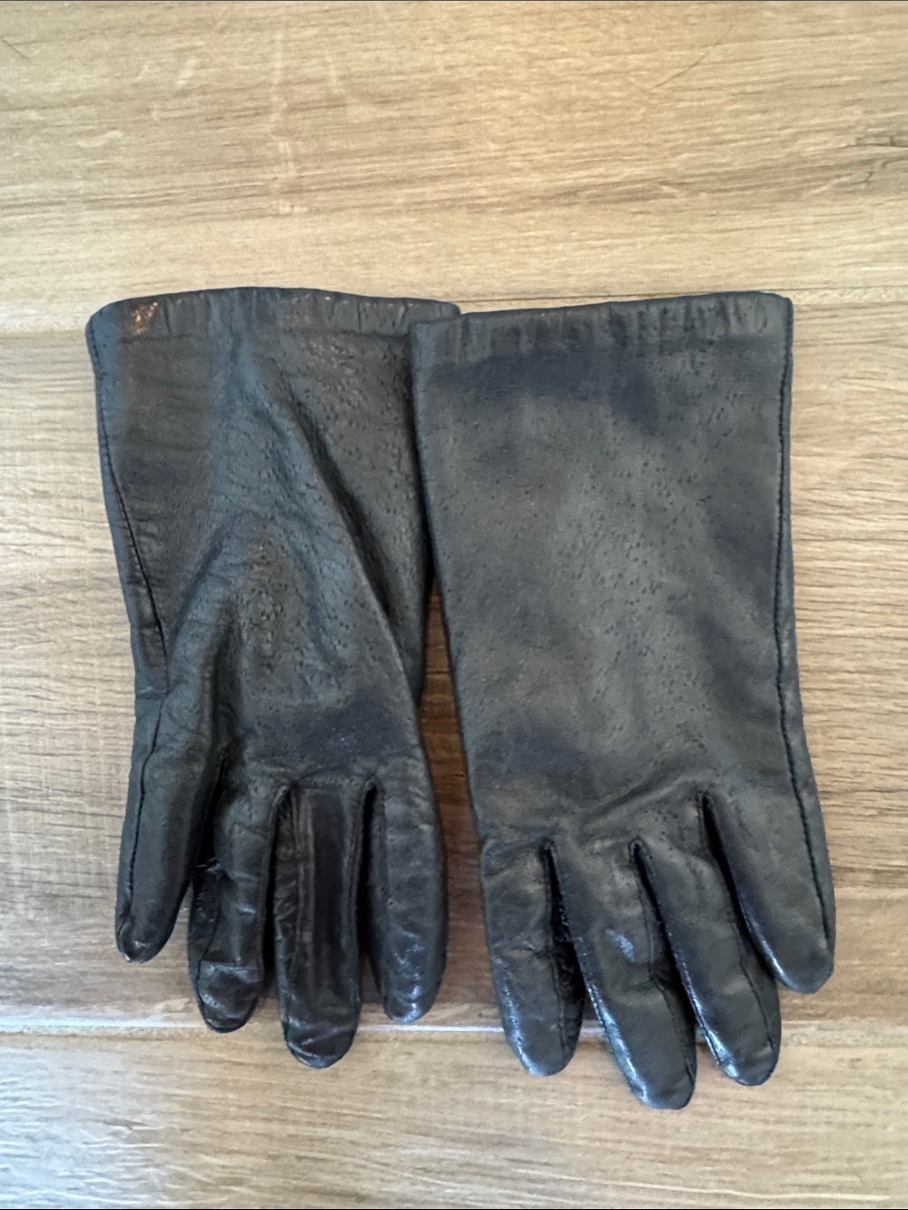 Vintage Van Raalte Lleather gloves